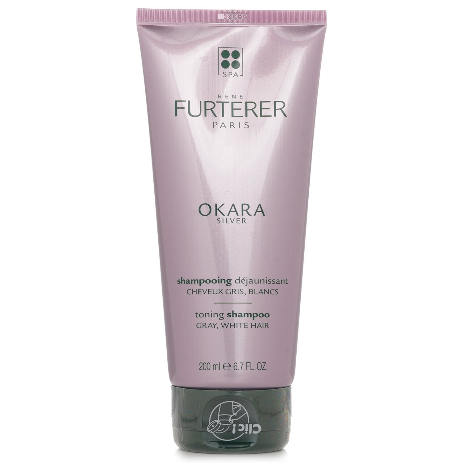 Okara Silver Silver Radiance Ritual Toning Shampoo (Gray, White Hair) by Rene Furterer - Image 1