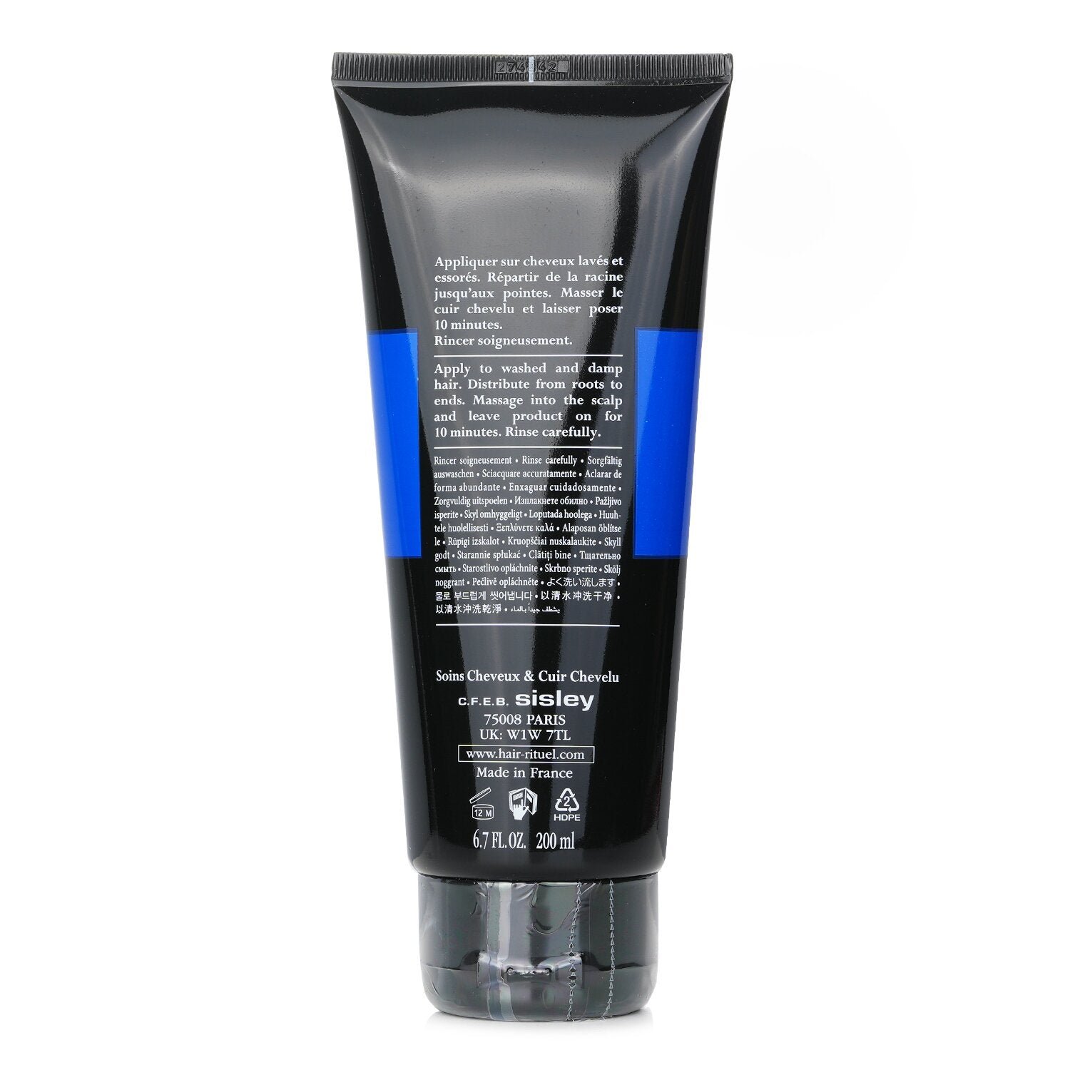 ماسك مجدد للشعر بالزيوت النباتية الأربعة Hair Rituel من Sisley من Sisley - صورة 2