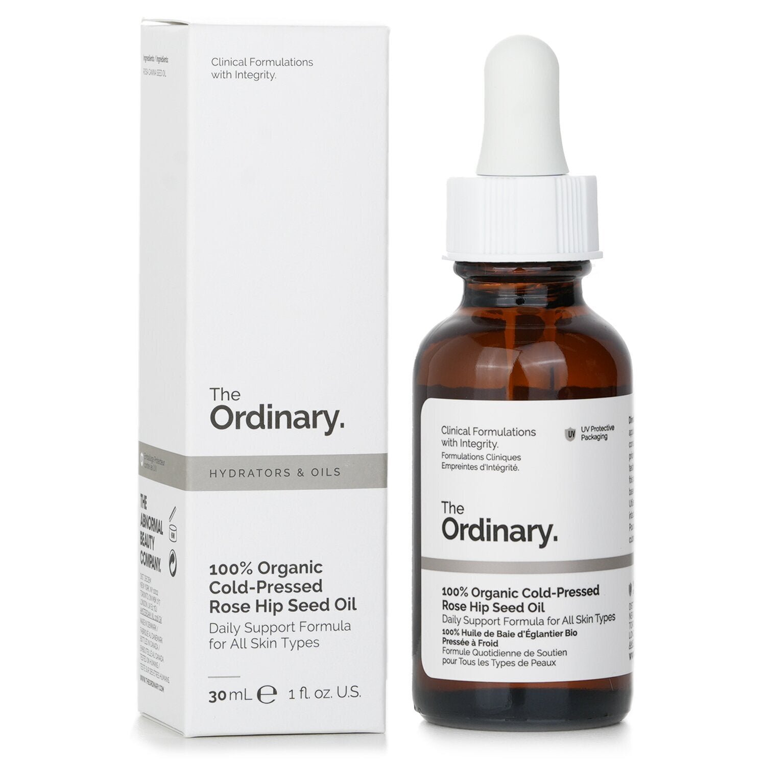100% Organic Cold-Pressed Rose Hip Seed Oil by The Ordinary - Image 2