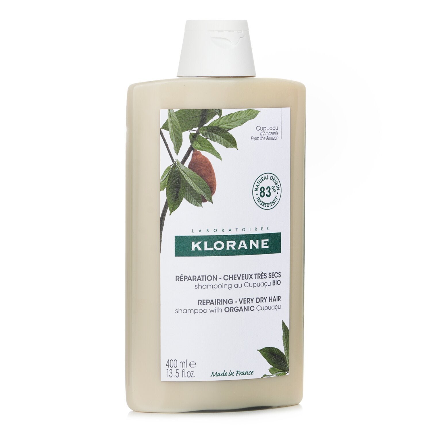 Shampoo With Organic Cupuacu (Reparing Very Dry Hair) by Klorane - Image 2