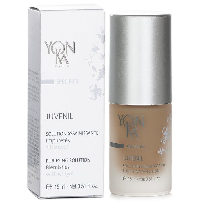 Specifics Juvenil Purifying Solution With Ichtyol (For Blemishes) 15ml/0.51oz by Yonka - Image 2