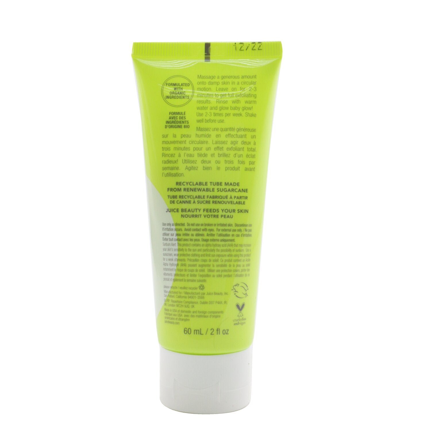 معالج فوري للوجه Prebiotix Tartaric + Iris من Juice Beauty - صورة 3