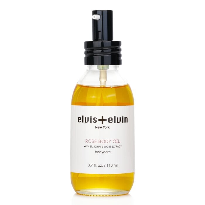 Rose Body Oil 110ml/3.7oz by Elvis + Elvin - Image 1