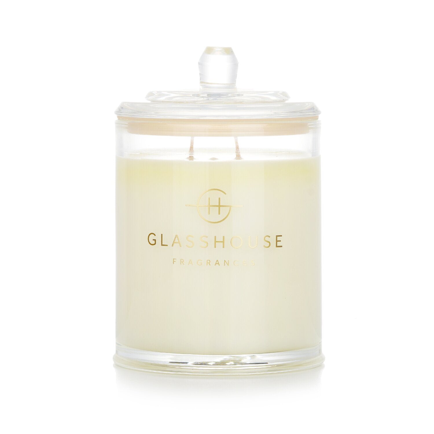 Triple Scented Soy Candle - Diving Into Cyprus (Sea Salt & Saffron) by Glasshouse - Image 1