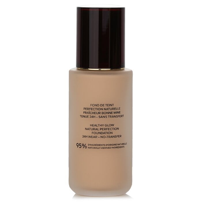 Terracotta Le Teint Healthy Glow Natural Perfection Foundation 24H Wear No Transfer - # 1W Warm 35ml/1.1oz by Guerlain - Image 3