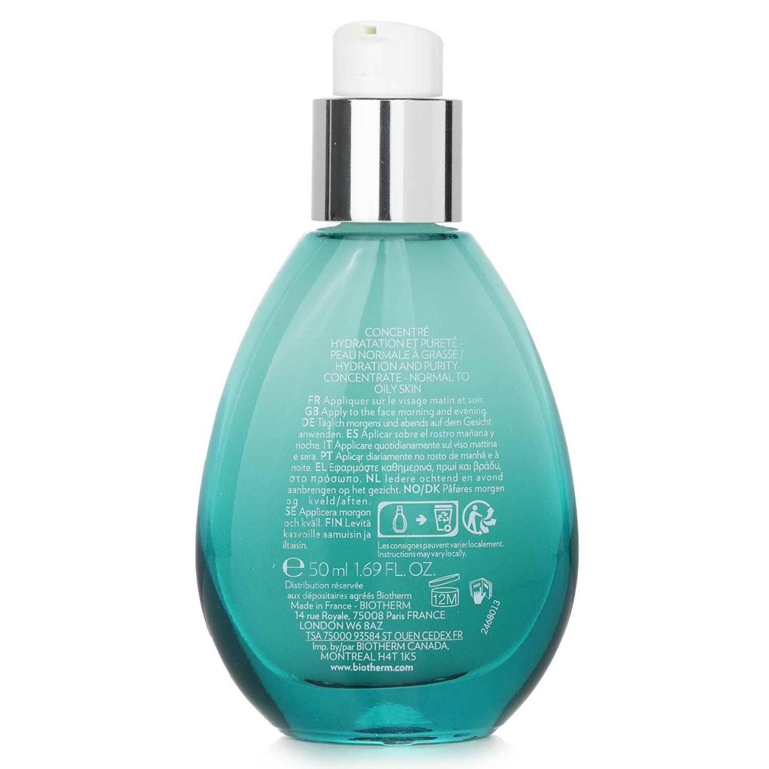 Aqua Super Concentrate (Pure) - For Normal/ Oily Skin by Biotherm - Image 3