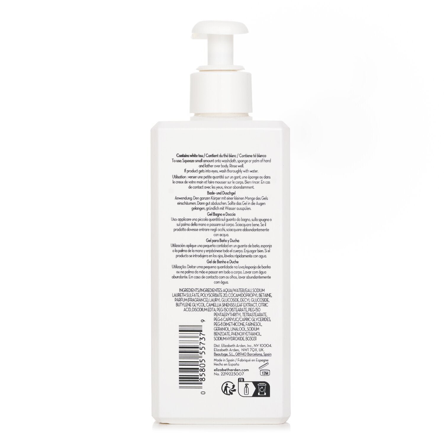 White Tea Pure Indulgence Bath And Shower Gel by Elizabeth Arden - Image 3