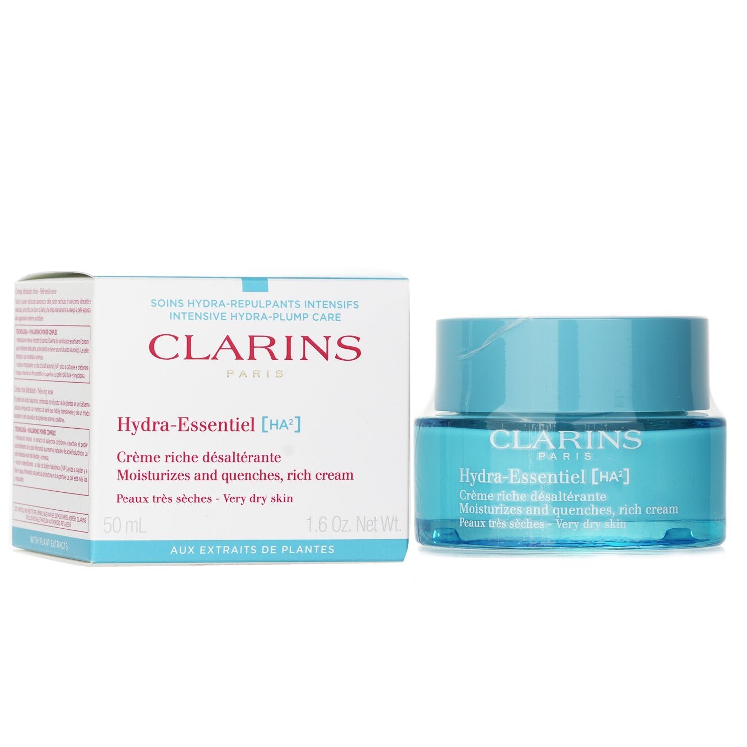 Hydra-Essentiel [HA²] Moisturizes And Quenches, Rich Cream (For Very Dry Skin) من Clarins - صورة 2