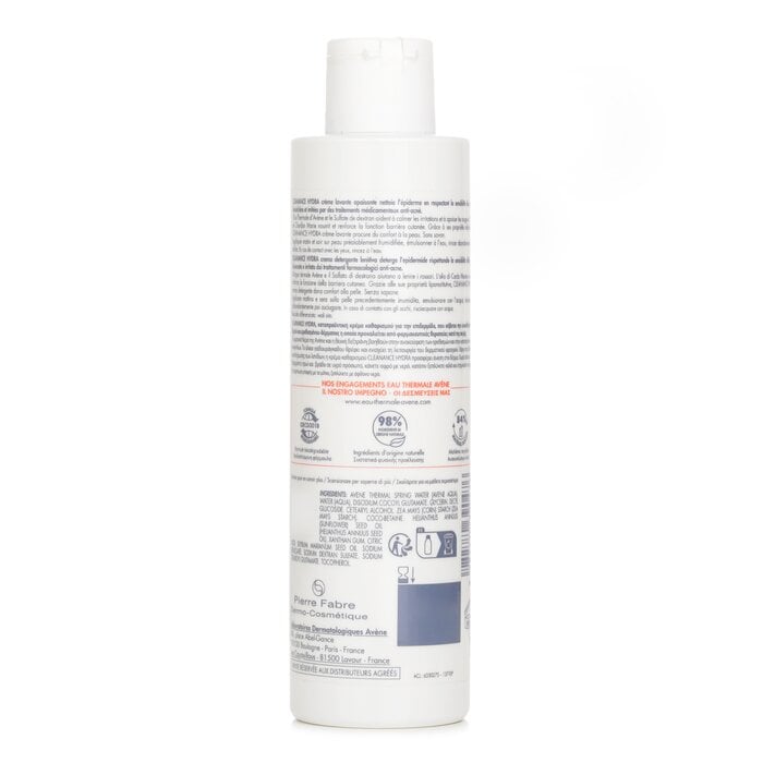 Cleanance HYDRA Soothing Cleansing Cream - For Blemish-Prone Skin Left Dry & Irritated by Treatments (Random Packaging) 200ml/6.7oz by Avene - Image 3