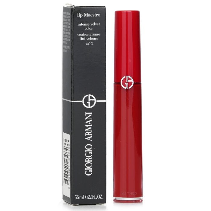 Lip Maestro ملمع شفاه - # 400 (الأحمر) 6.5ml/0.22oz من Giorgio Armani - صورة 2