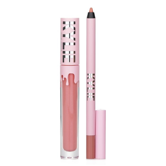 Matte Lip Kit: Matte Liquid Lipstick 3ml + Lip Liner 1.1g - # 300 Koko K 2pcs by Kylie By Kylie Jenner - Image 2