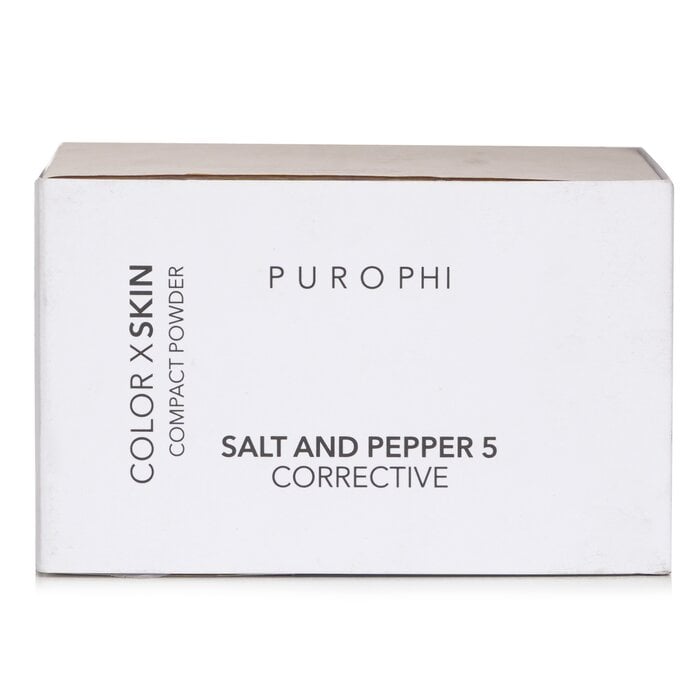 بودرة مضغوطة مصححة Salt And Pepper 5 8g/0.28oz من بوروفي - صورة 1