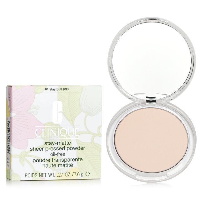 Stay Matte بودرة خالية من الزيوت - # 01 أصفر برتقالي 7.6g/0.27oz من Clinique - صورة 2