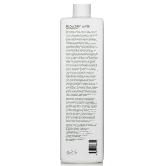 Blow.Dry Wash (Nourishing And Repairing Shampoo) 1000ml/33.8oz by Kevin.Murphy - Image 3