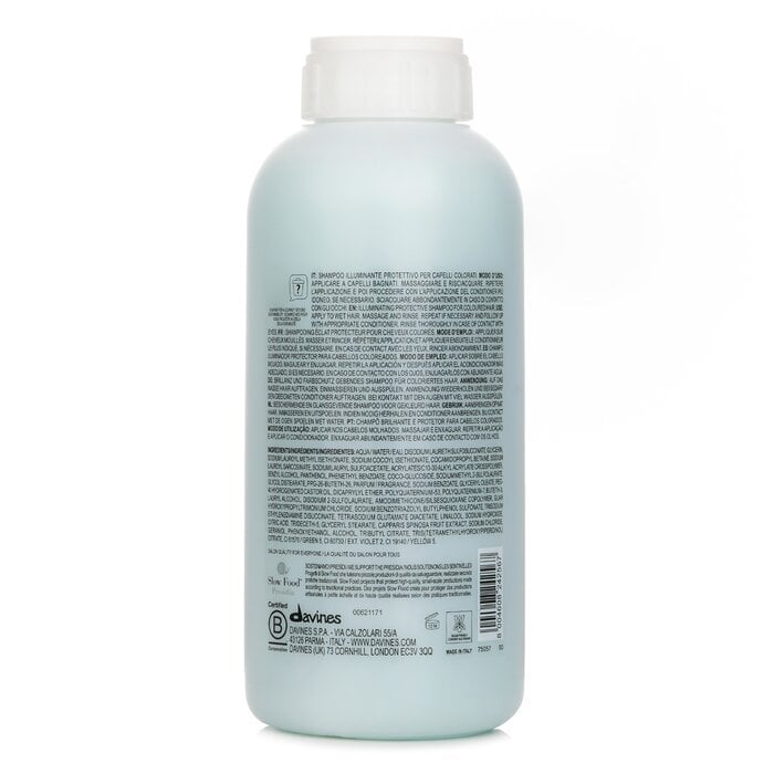 Minu Shampoo Illuminating Protective Shampoo (For Coloured Hair) 1000ml/33.8oz by Davines - Image 3
