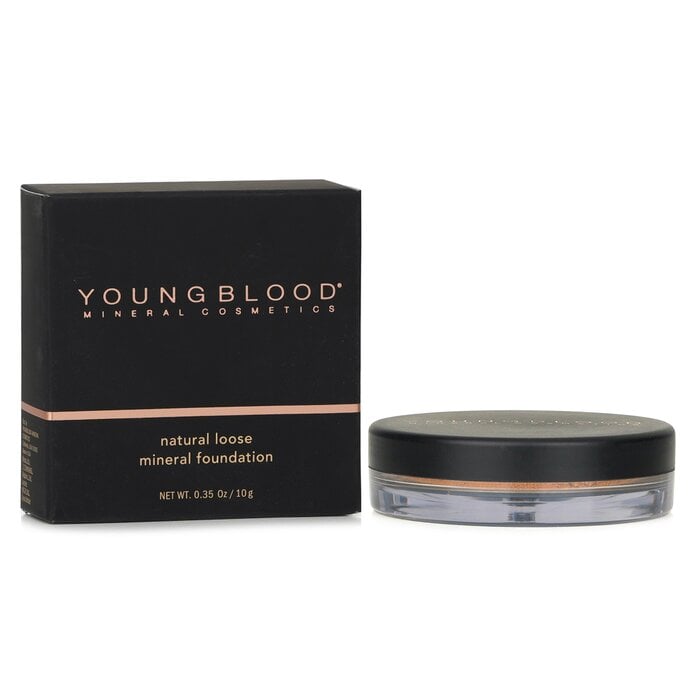 بودرة أساس طبيعية معدنية سائبة Foundation & Powder by Youngblood - Image 2