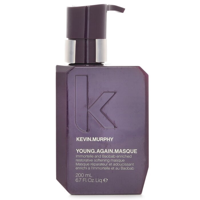Young.Again.Masque (Immortelle and Baobab Infused Restorative Softening Masque - To Dry Damaged or Brittle Hair) 200ml/6.7oz by Kevin.Murphy - Image 2