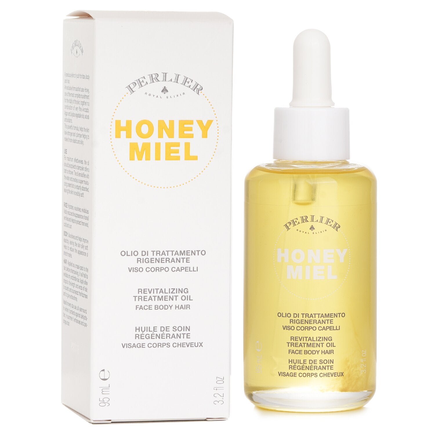 Honey Miel Revitalizing Treatment Oil (For Face Body & Hair) من Perlier - صورة 2