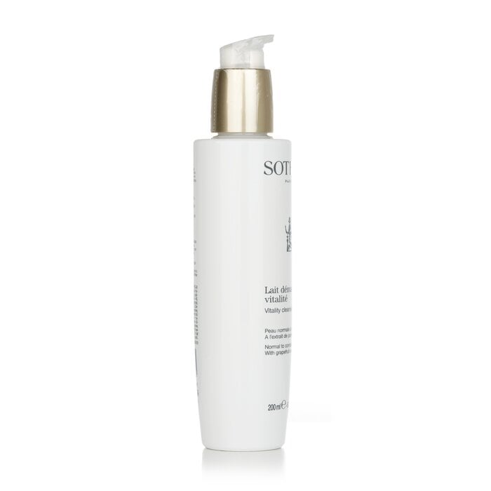 Vitality Cleansing Milk - For Normal to Combination Skin , With Grapefruit Extract 200ml/6.76oz by Sothys - Image 2