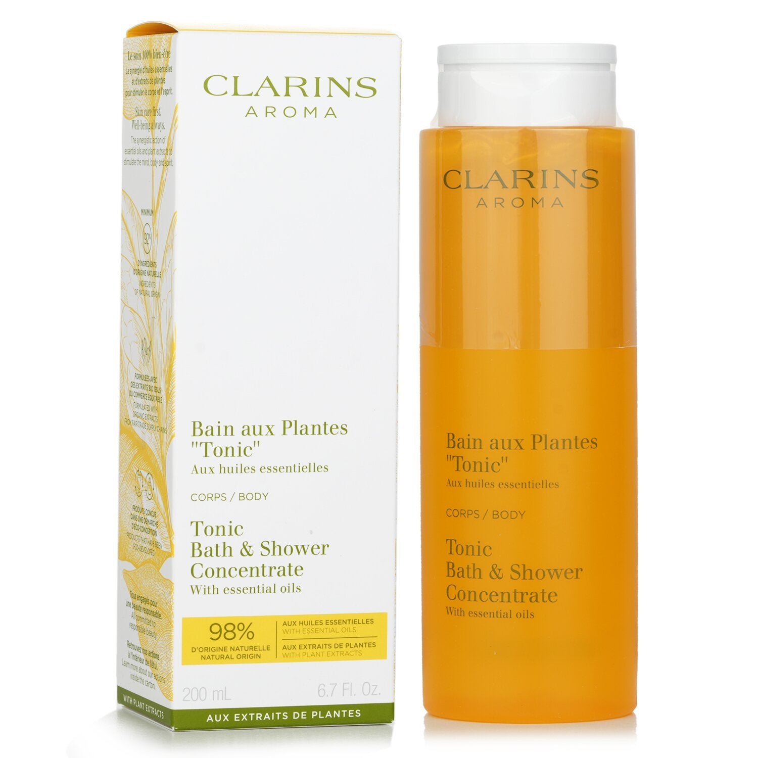 Tonic Bath & Shower Concentrate With Essential Oils by Clarins - Image 2
