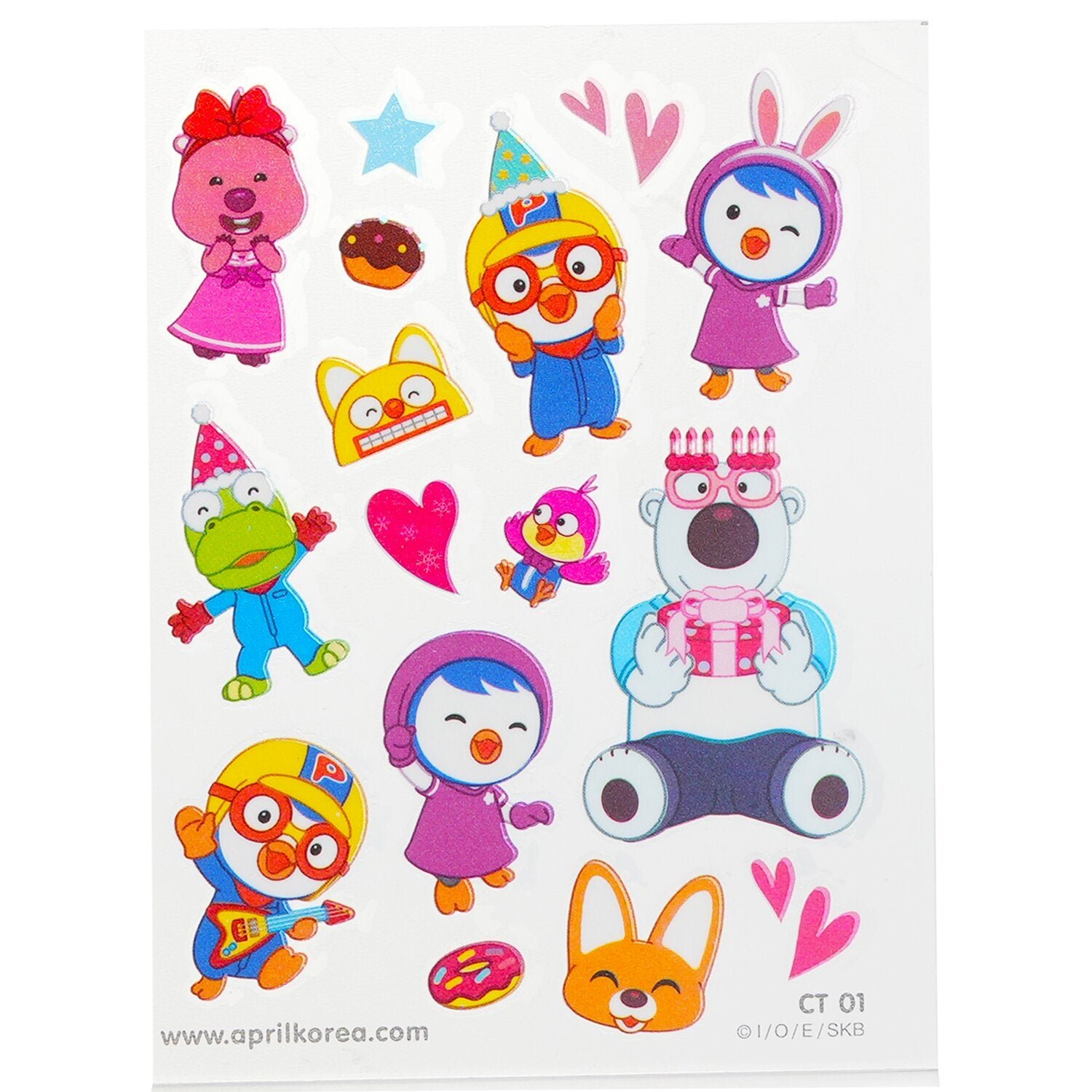 Pororo Body Sticker - # CT01 by April Korea - Image 2