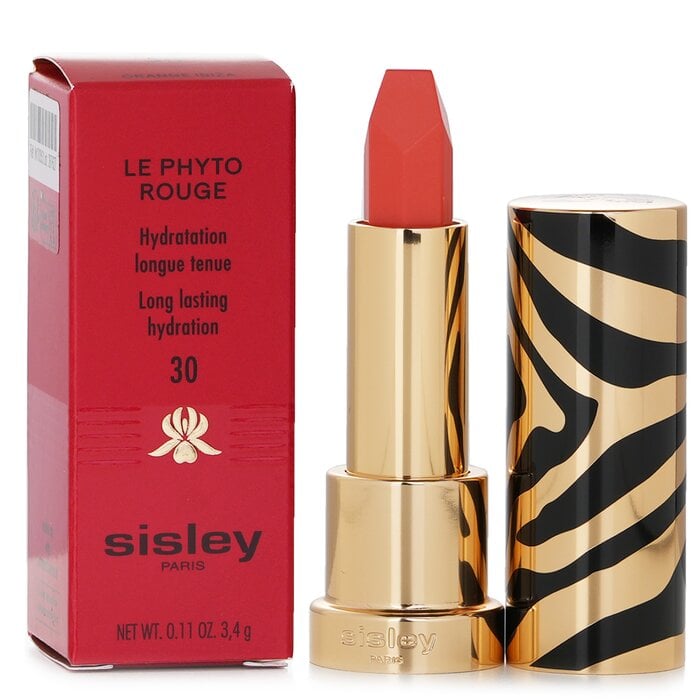 أحمر شفاه مرطب طويل الأمد Le Phyto Rouge - # 30 Orange Ibiza من Sisley - صورة 2