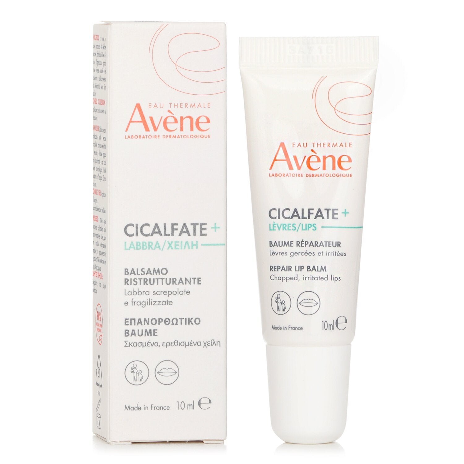 Cicalfate LIPS Repair Balm - For Chapped, Irritated Lips(Random Packaging) by Avene - Image 1
