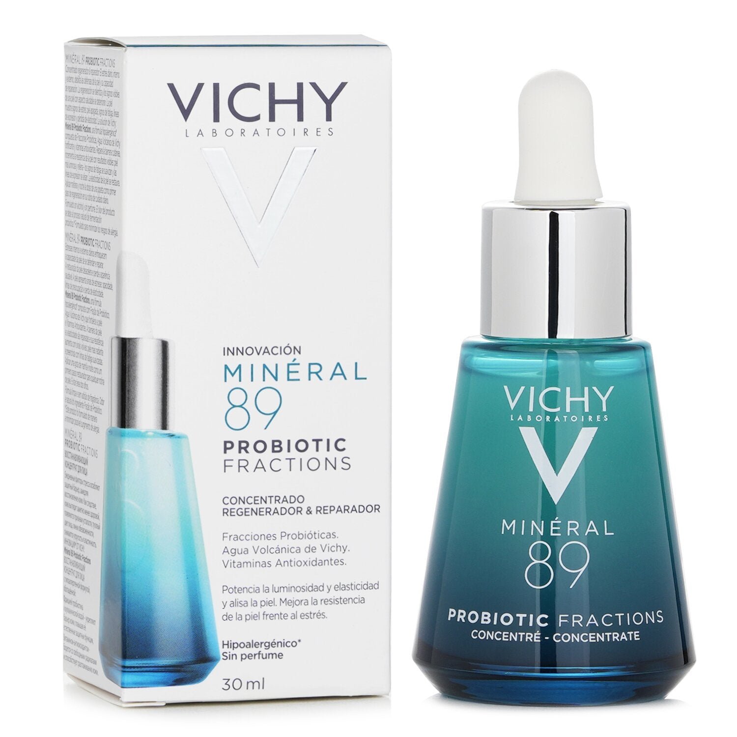 Mineral 89 Prebiotic Recovery & Defense Concentrate (Vichy Volcanic Water + Vitreoscilla Ferment + Niacinamide) by Vichy - Image 2