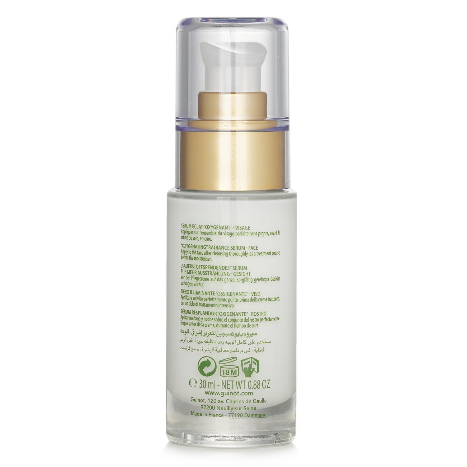 Serum Bioxygene Radiance And Vitality Face Serum by Guinot - Image 3