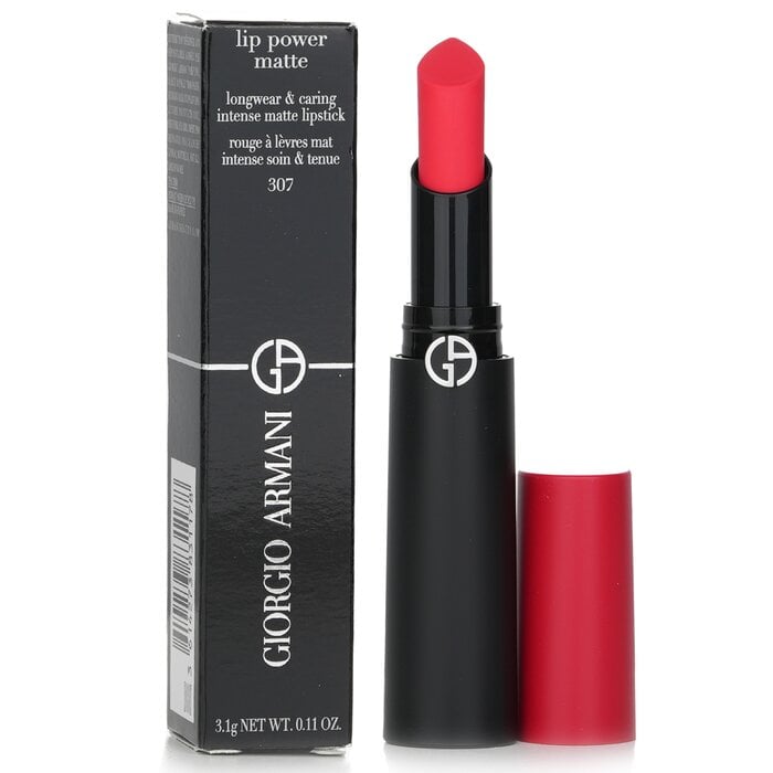 Lip Power Matte Longwear & Caring Intense Matte Lipstick - # 307 Ecstatic 3.1g/0.11oz by Giorgio Armani - Image 2