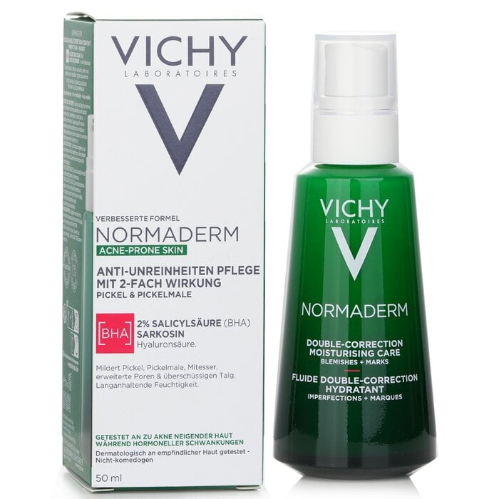 Normaderm Phytosolution Double-Correction Daily Care 50ml/1.69oz by Vichy - Image 2