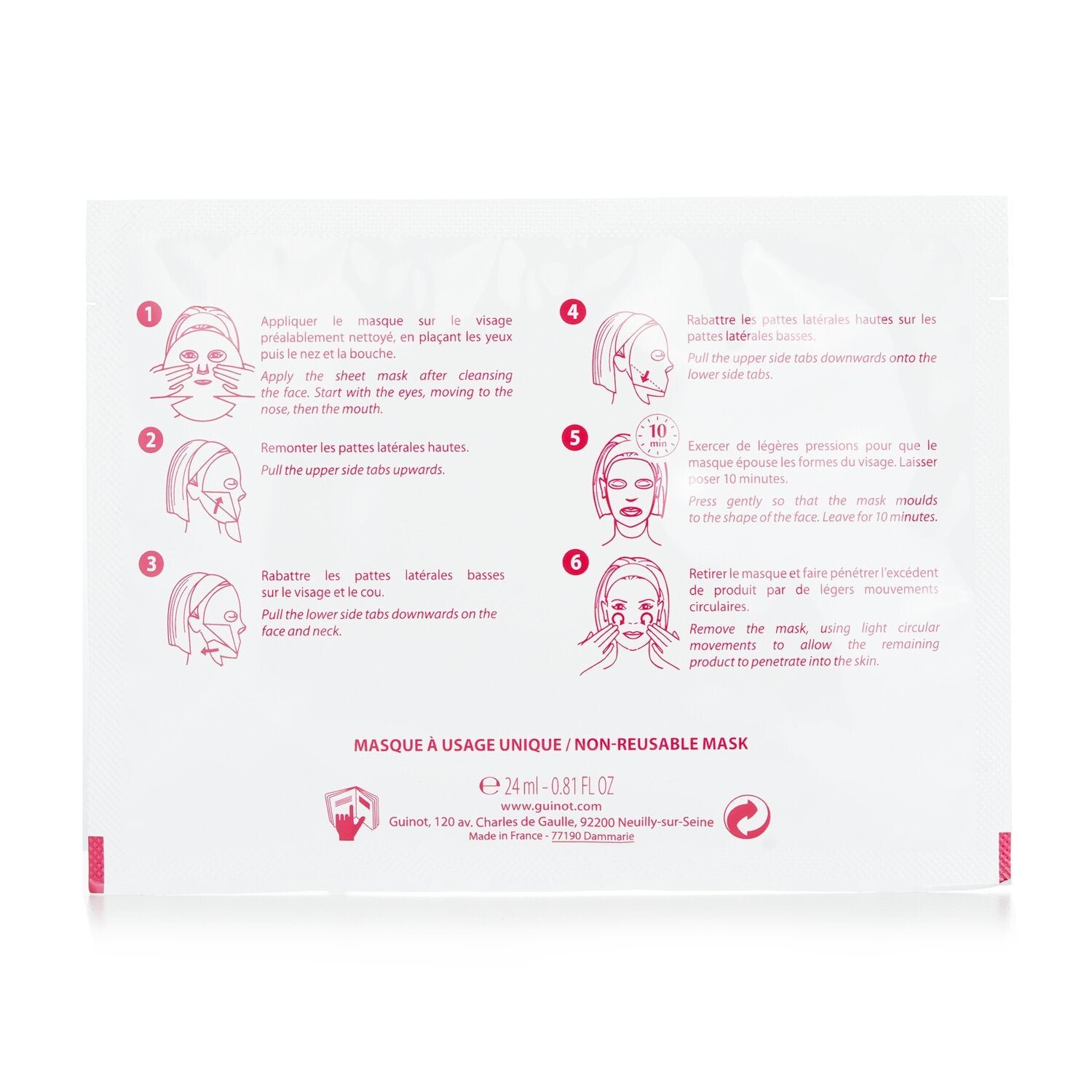 Radiance Enhancing Instant Lifting Mask by Guinot - Image 3