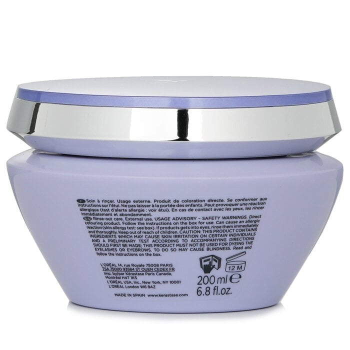 Blond Absolu Masque Ultra-Violet Anti-Brass Blonde Perfecting Purple Masque (Lightened Cool Blonde Hair) 200ml/6.8oz by Kerastase - Image 3