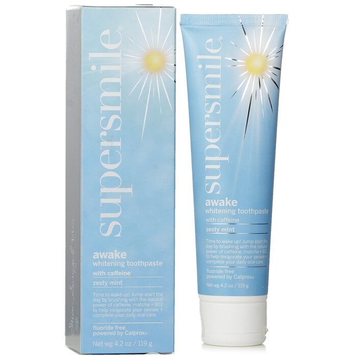 معجون أسنان مبيض بنكهة النعناع (خالٍ من الفلورايد) 119g/4.2oz من Supersmile - صورة 2