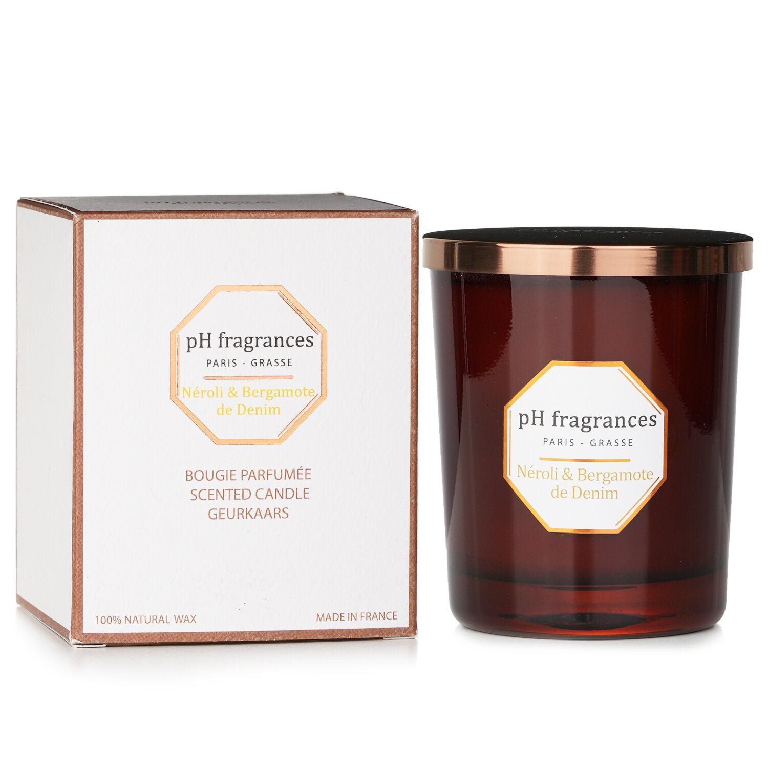 Scented Candle - Neroli & Bergamote De Denim by pH fragrances - Image 2