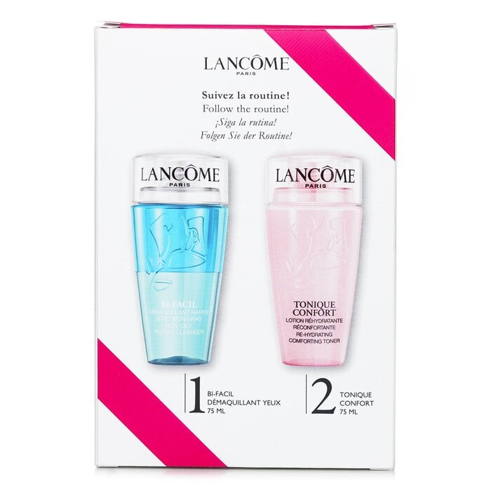 My Cleansing Must-Haves Set: Bi-Facil 75ml + Confort Tonique 75ml 2pcs by Lancome - Image 3