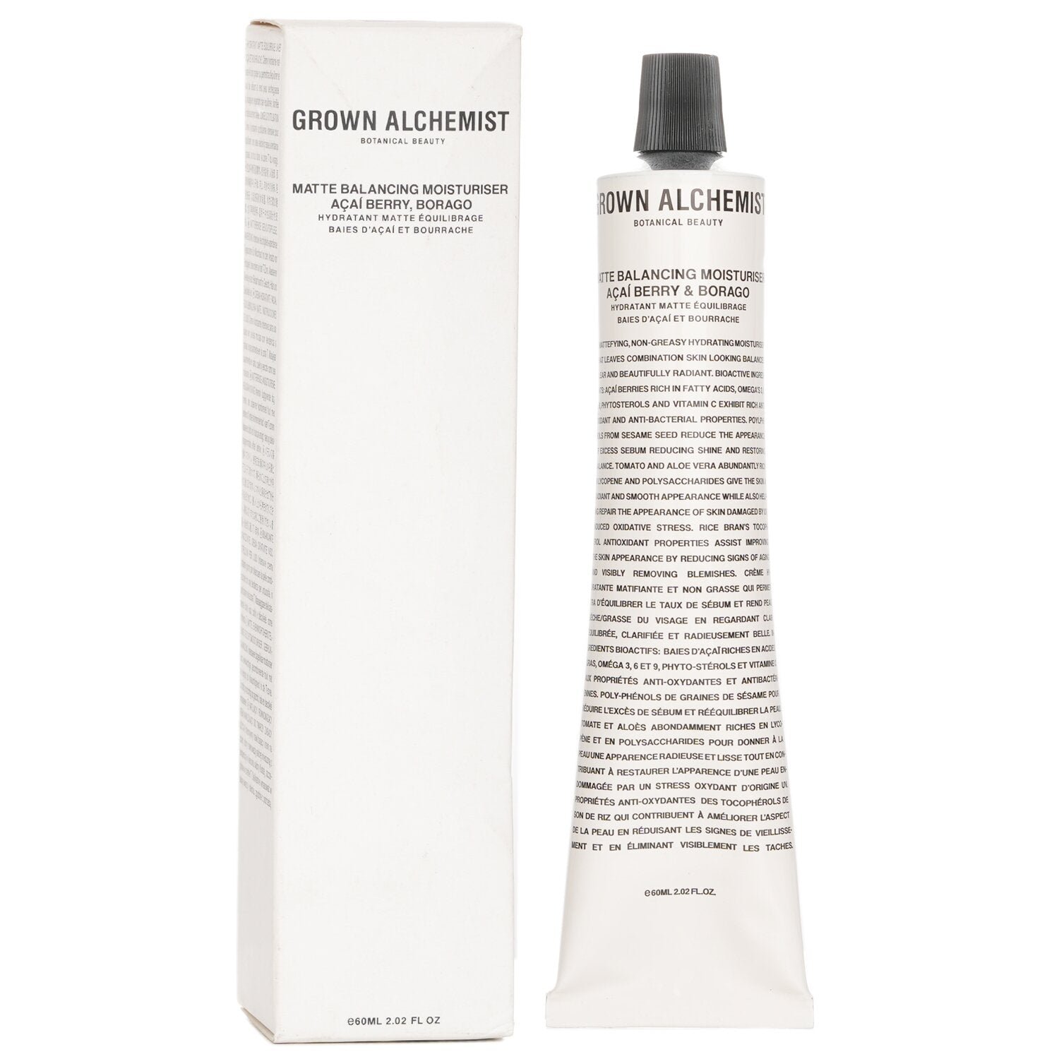 Matte Balancing Moisturiser - Acai-Berry & Borago by Grown Alchemist - Image 2