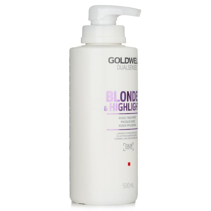 Dual Senses Blondes & Highlights 60SEC Treatment (Luminosity For Blonde Hair) 500ml/16.9oz by Goldwell - Image 2