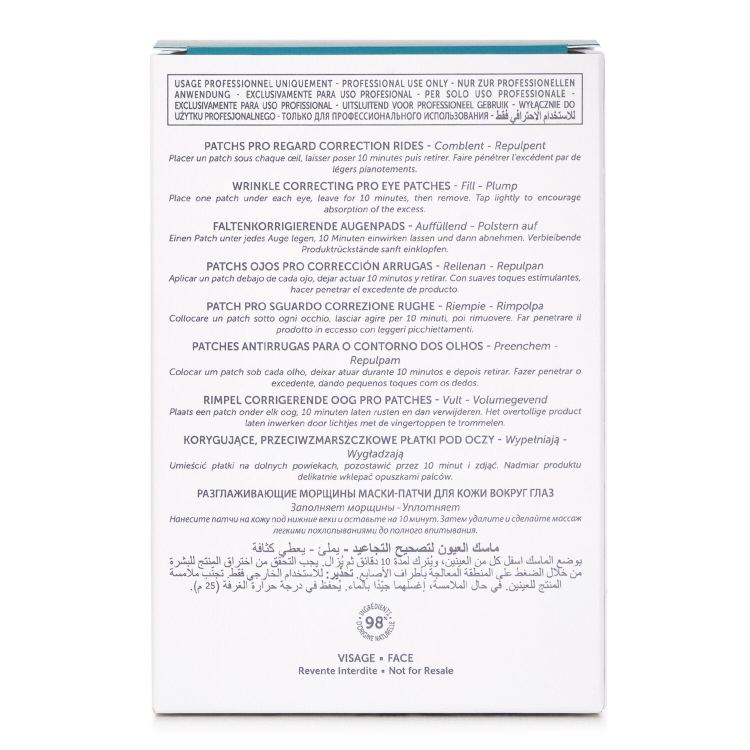 Hyalu-Procollagene Wrinkle Correcting Pro Eye Patches by Thalgo - Image 3