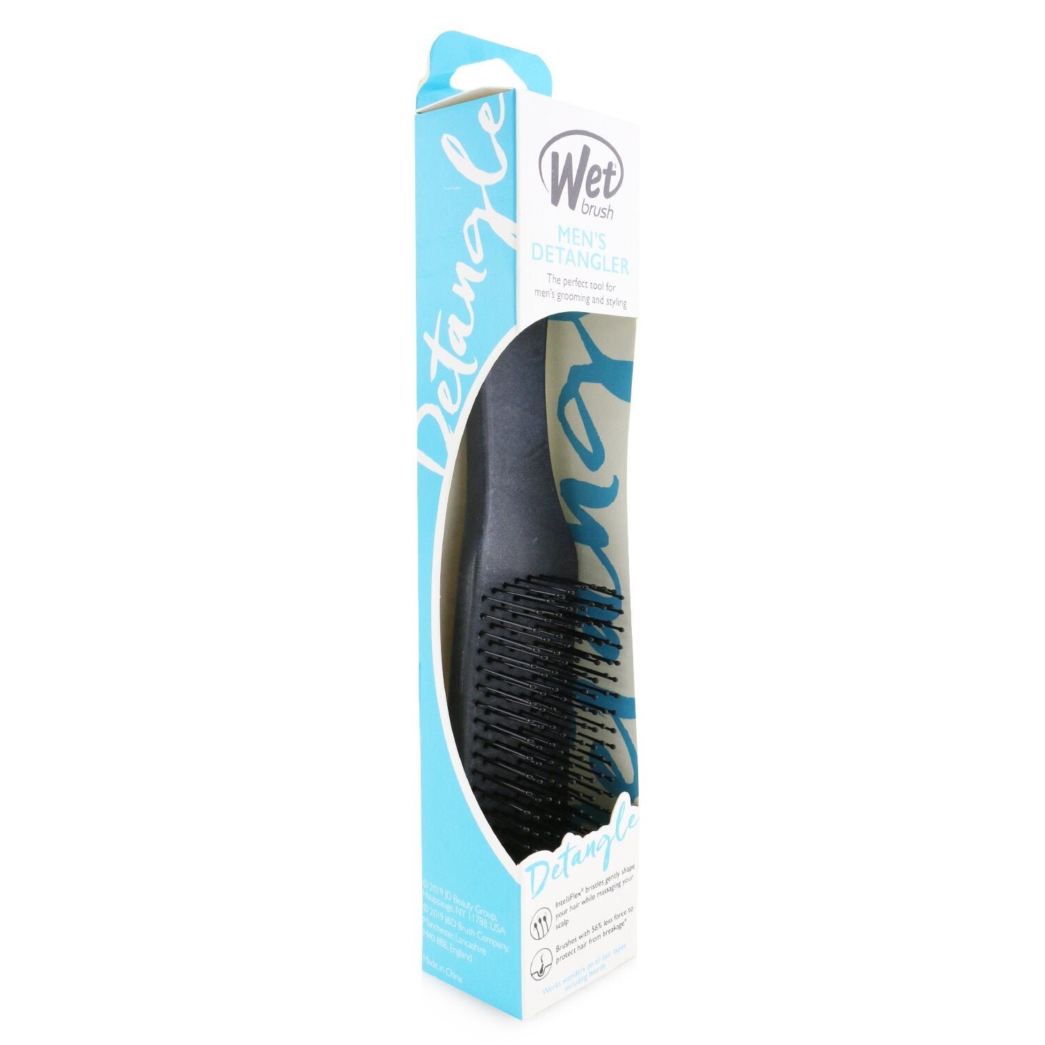 Men's Detangler Leather - # Black by Wet Brush - Image 2