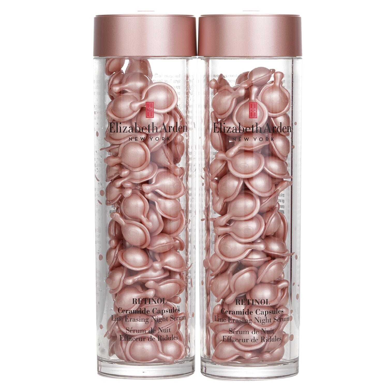 Ceramide Retinol Capsules - Line Erasing Night Serum Duo by Elizabeth Arden - Image 1