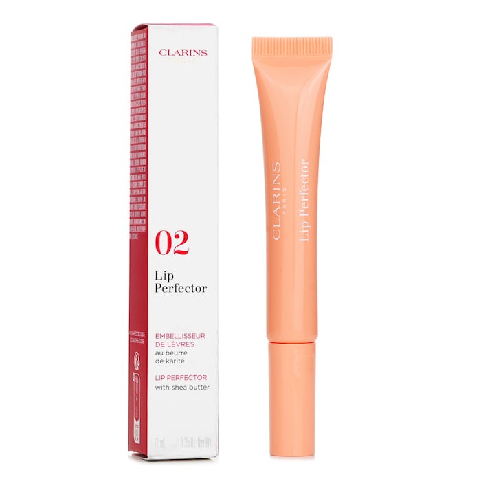 مكمل طبيعي للشفاه - # 02 Apricot Shimmer(التغليف عشوائي) 12ml/0.35oz من Clarins - صورة 2