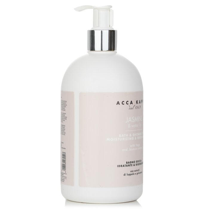Jasmine & Water Lily Bath & Shower Gel 500ml/17oz by Acca Kappa - Image 2