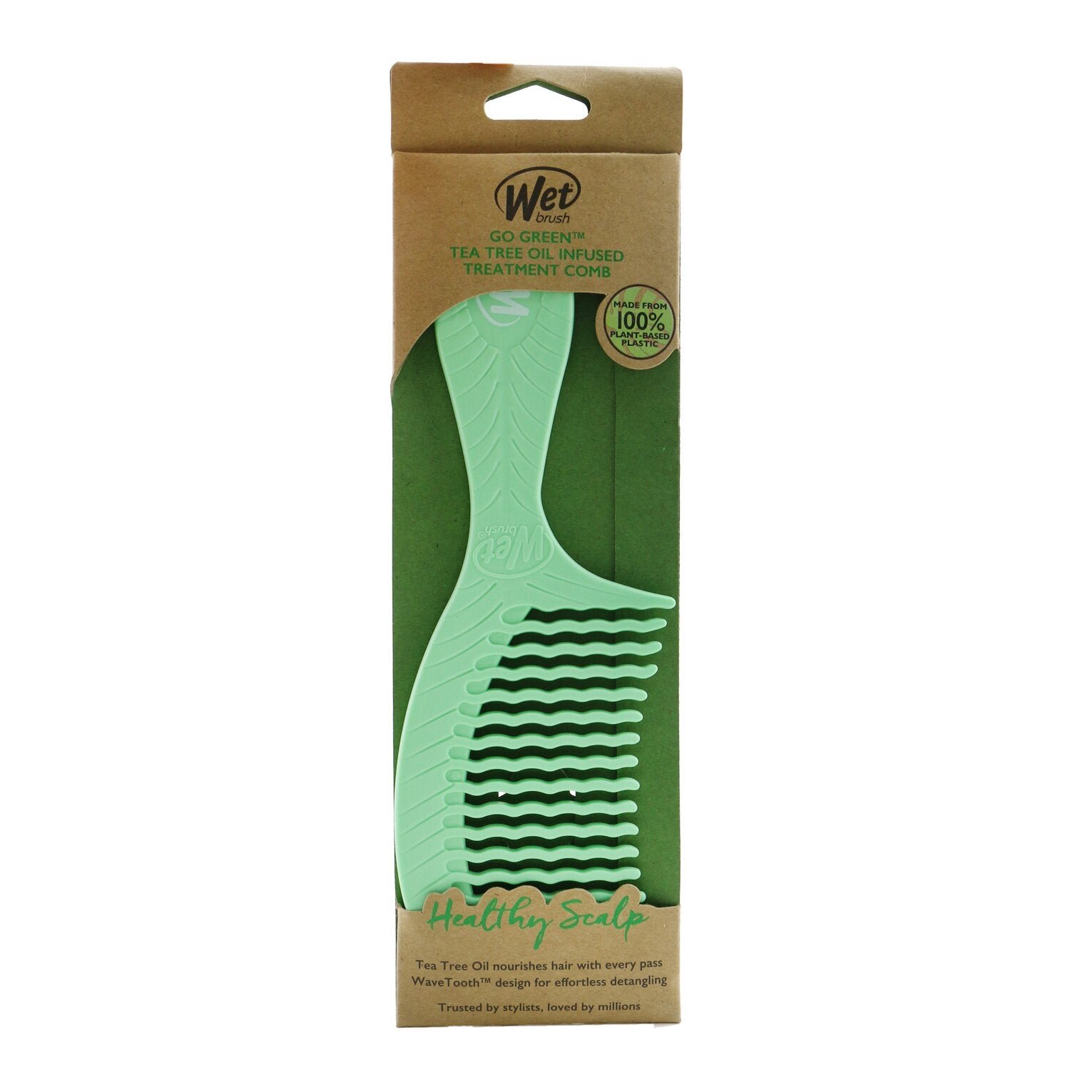 مشط Go Green العلاج - # زيت شجرة الشاي من Wet Brush - صورة 2