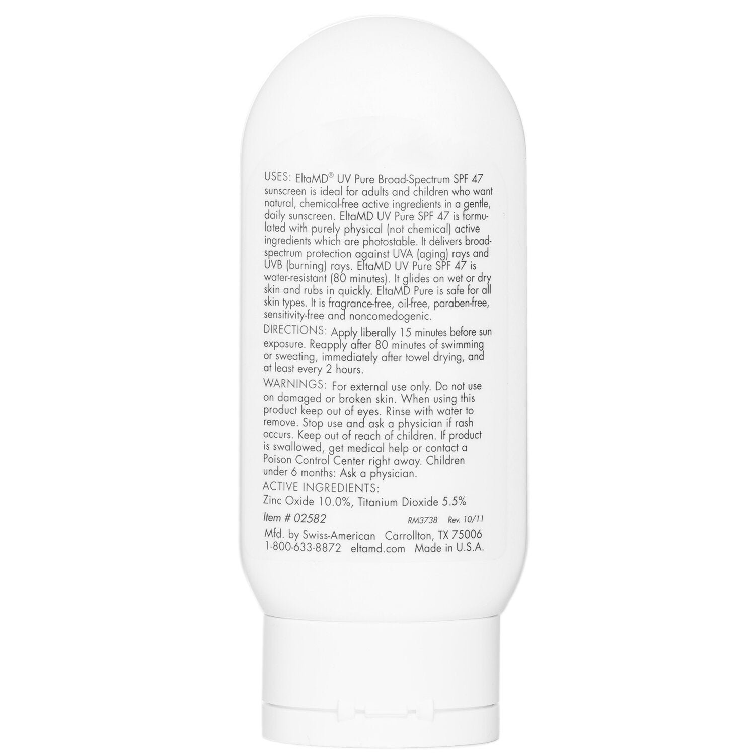واقي شمسي للوجه مقاوم للماء UV Pure SPF 47 من EltaMD - صورة 3