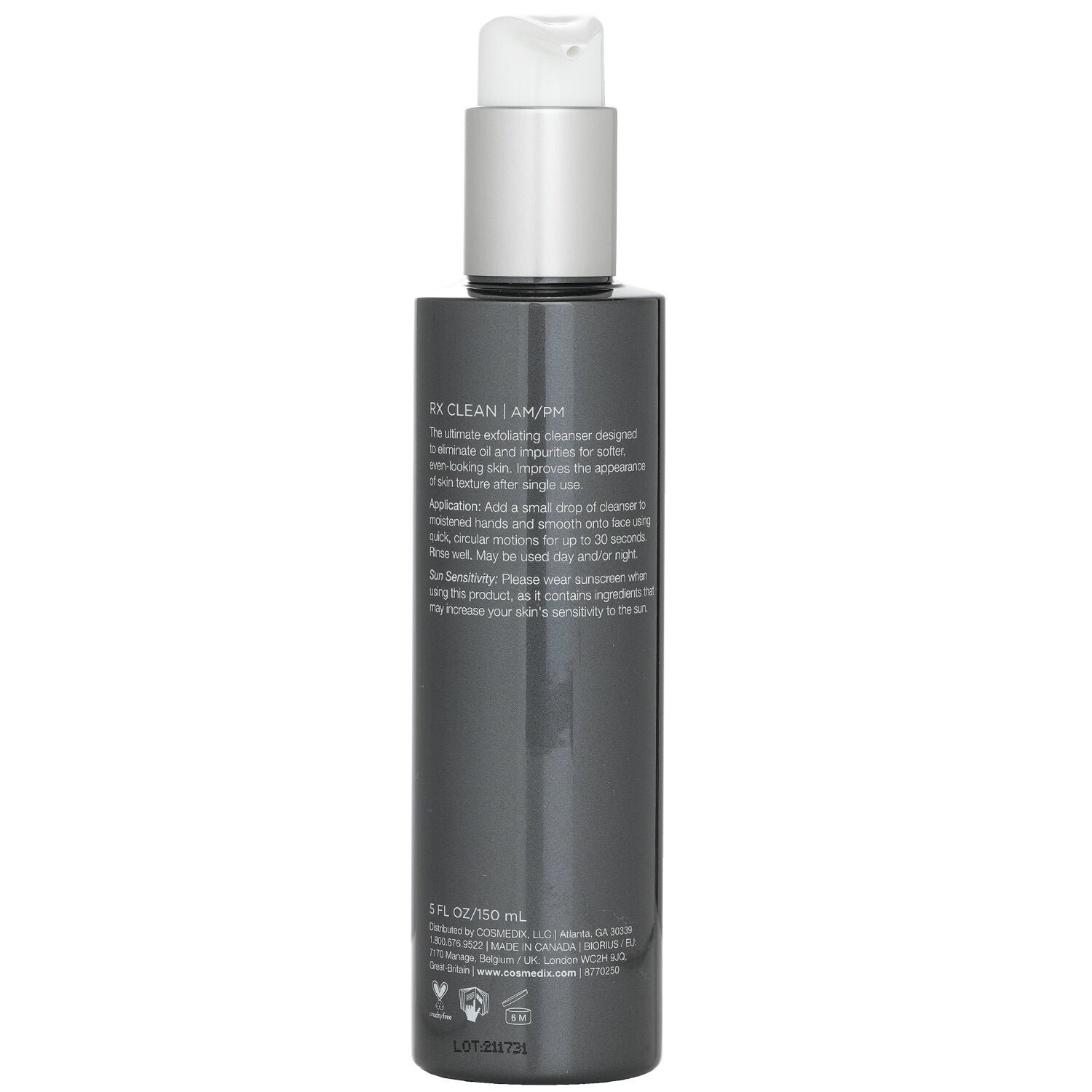 منظف مقشر Elite Rx Clean من CosMedix - صورة 3