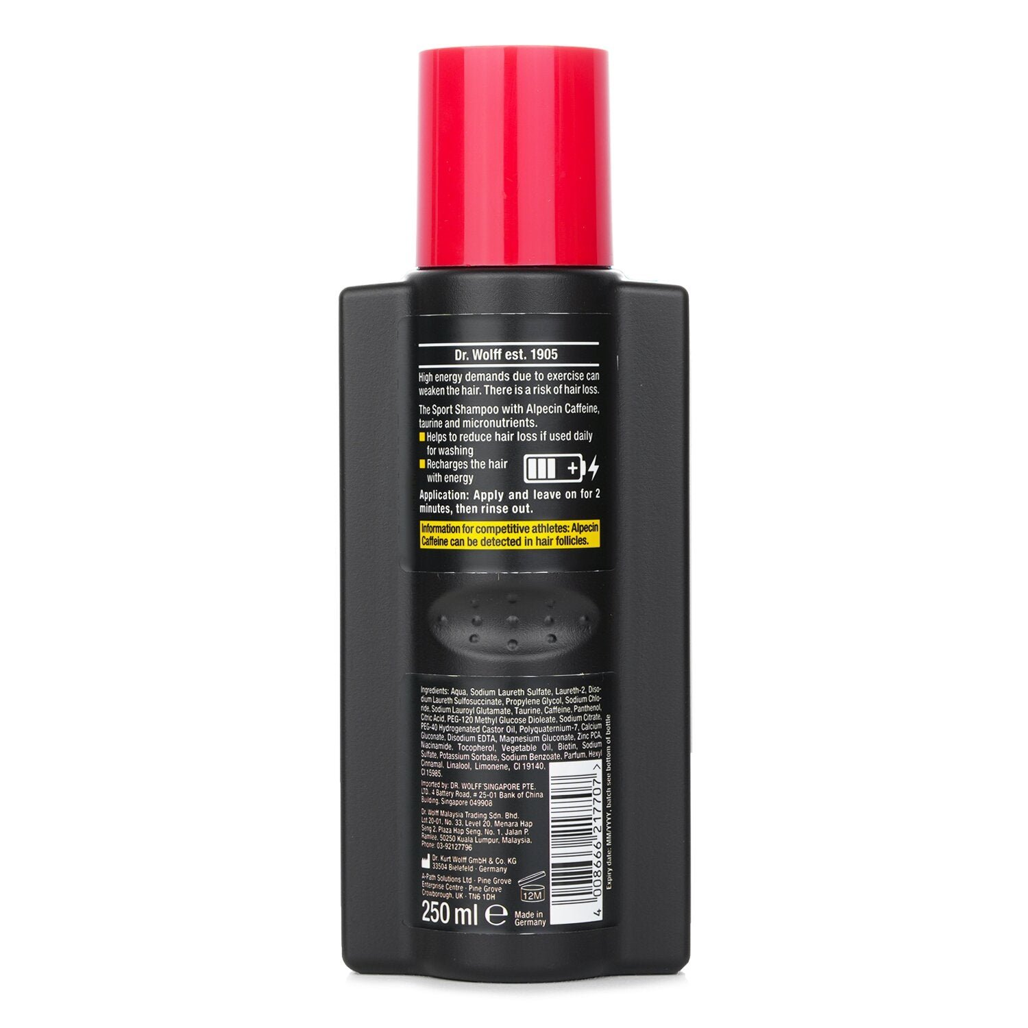 Sport Caffeine Shampoo من Alpecin - صورة 3