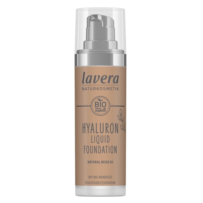 Hyaluron Liquid Foundation - # 05 Natural Beige 30ml/1oz by Lavera - Image 1