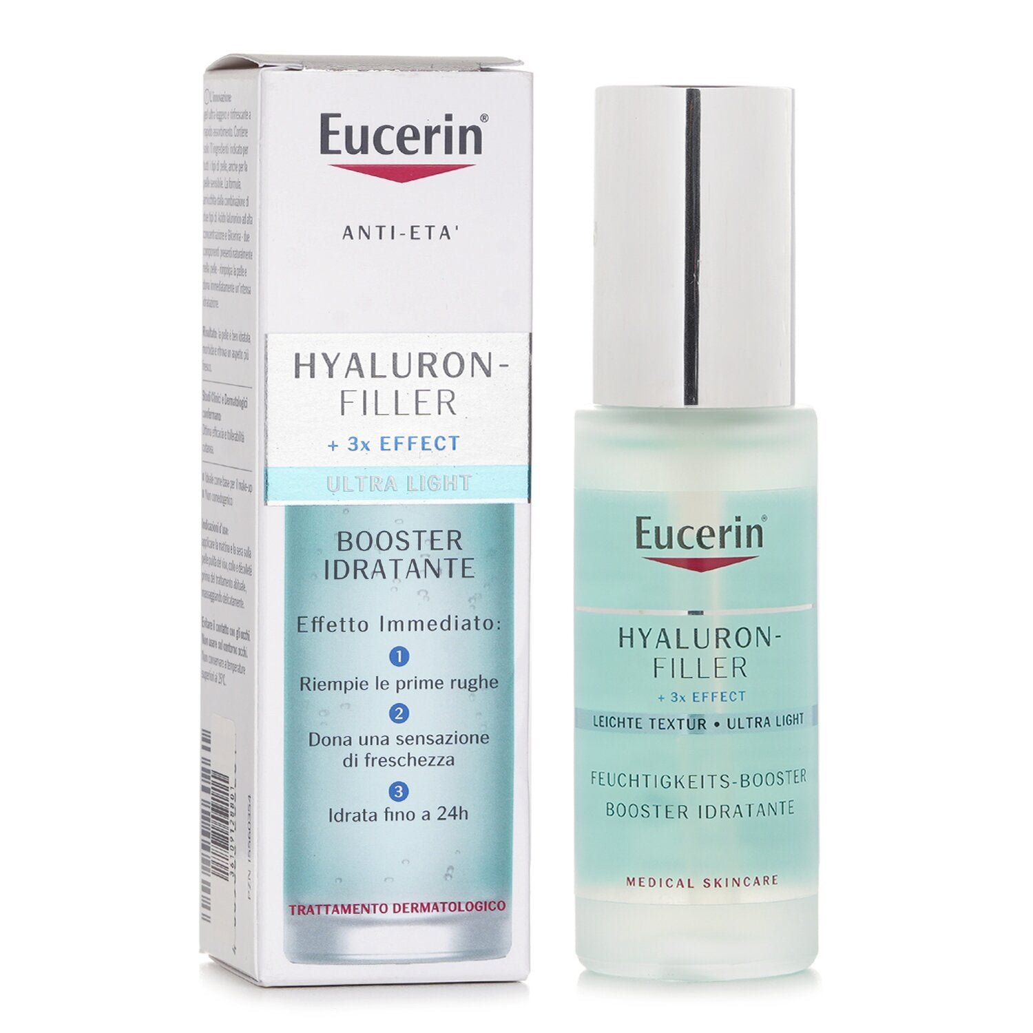 Anti Age Hyaluron Filler + 3x Effect Ultra Light Booster (EXP Feb 2026) من Eucerin - صورة 2