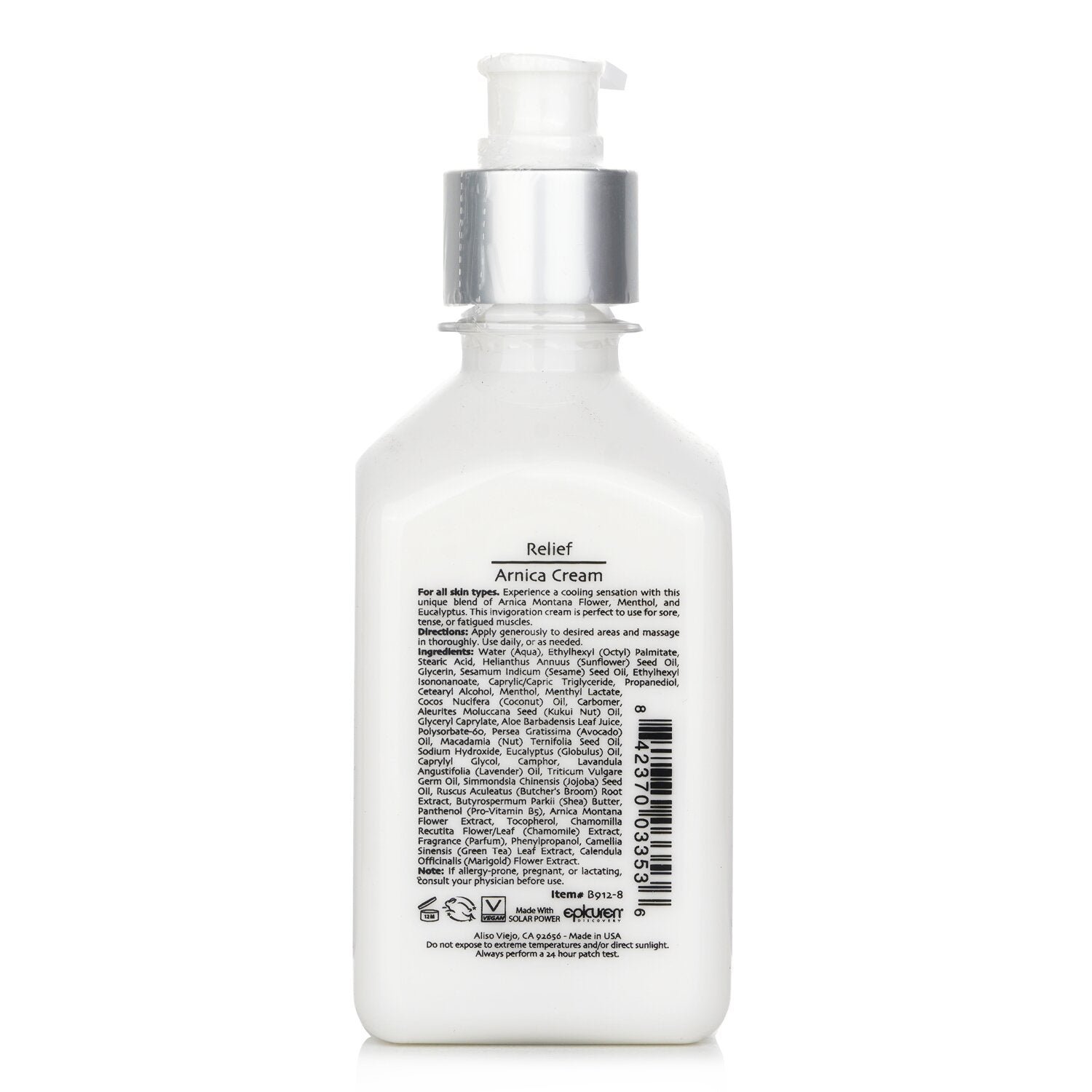 Relief Arnica Cream by Epicuren - Image 3